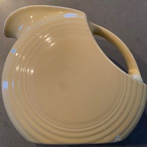 Vintage Yellow Fiestaware Pitcher, Large